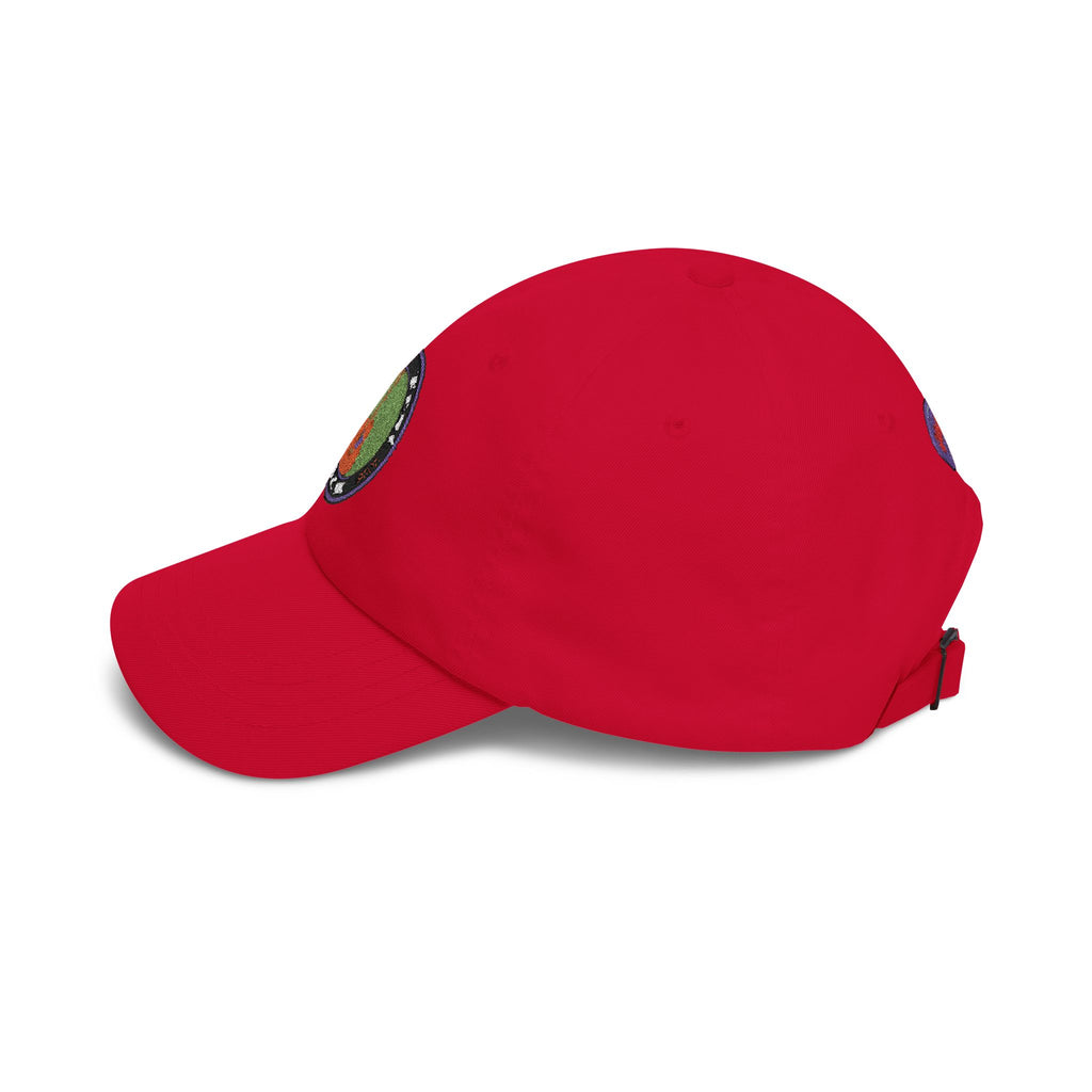 Otter Fest Peace Sign Acoustic Guitar Patch Classic Dad Cap |