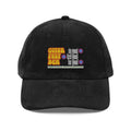 Otter Fest Embroidered Do Good, Feel Good, For Good Cabin Cap | Corduroy Baseball Hat