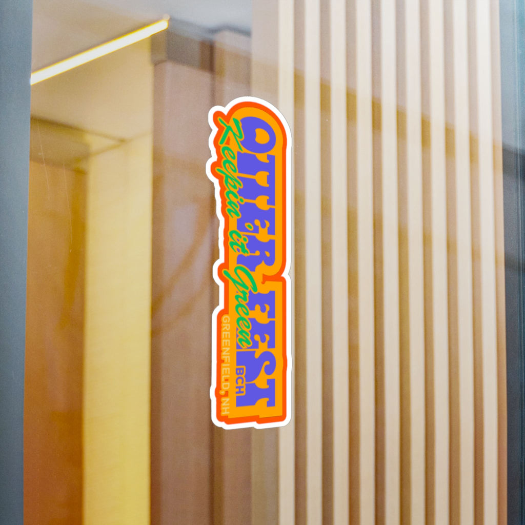 Outerfest Festival Logo Sticker | Kiss-Cut Vinyl Decal