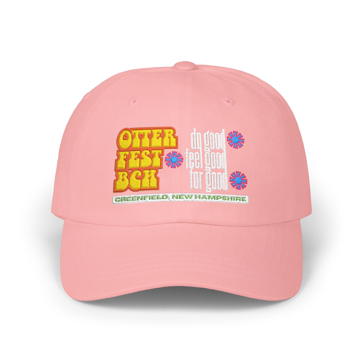 Otter Fest 1984 Mix-tape logo Dad Cap | vintage coffee festival hat