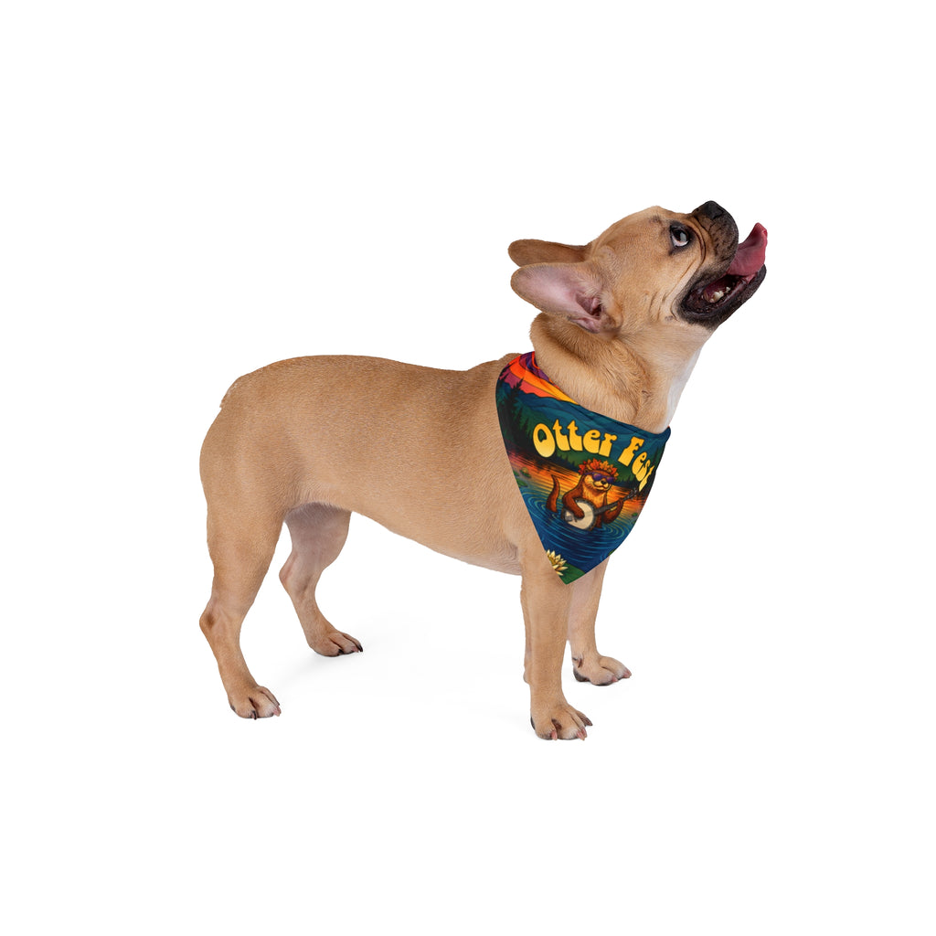 Otter Fest bandana Pet Bandana | Otter Fest BCH Pet Fashion Bandana