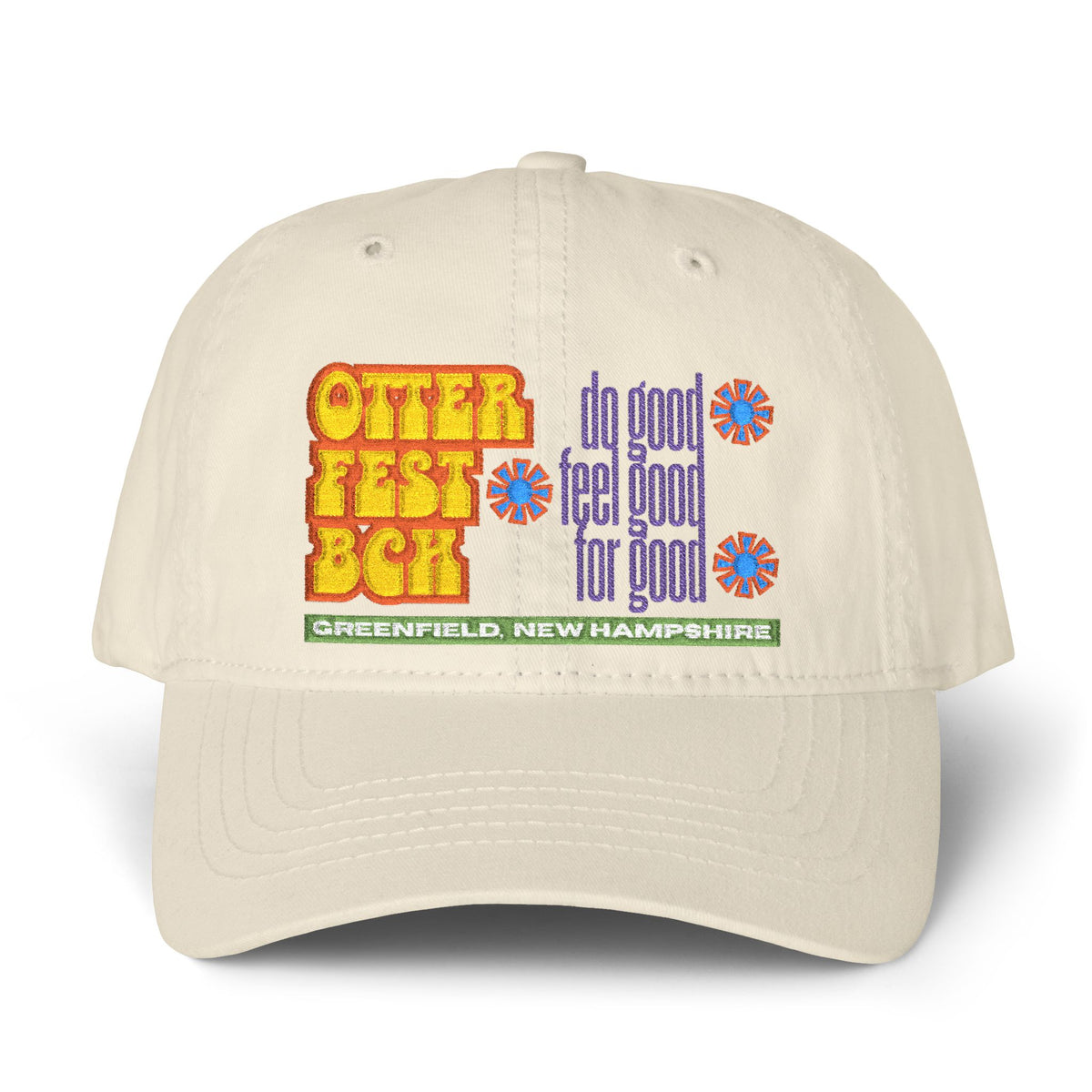 Otter Fest Mix Tape YTK Pigment-Dyed Cap with Fashion Undervisor! (Embroidery)
