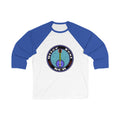 Otter Fest Banjo Circle Logo Baseball Tee | Otter Fest Bluegrass Stage
