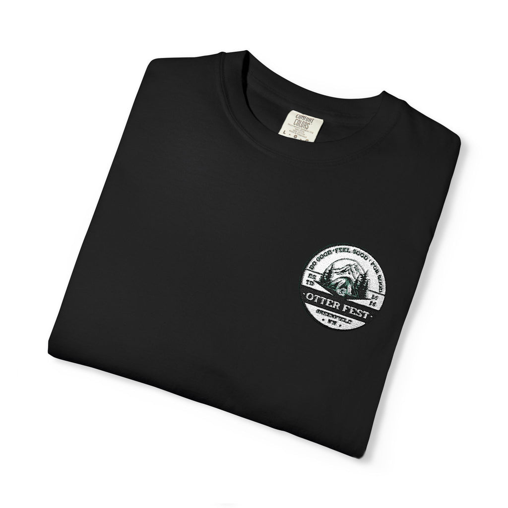Otter Fest BCH Mountain Lake T-Shirt | Minimal Outdoor Emblem