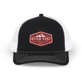 Otter Fest Mountain Badge Snapback Trucker Cap | Outdoor Logo Hat