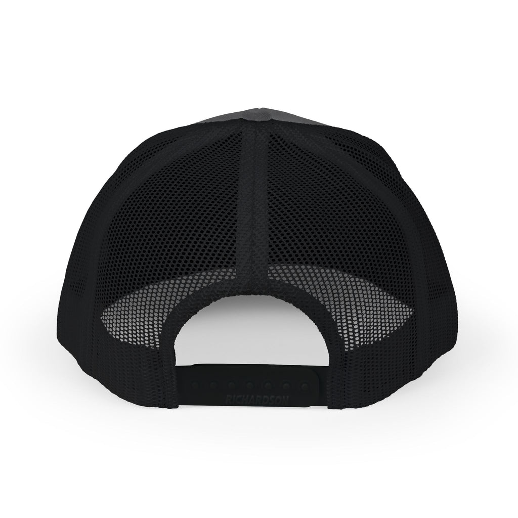 Otter Fest Mountain Badge Snapback Trucker Cap | Outdoor Logo Hat