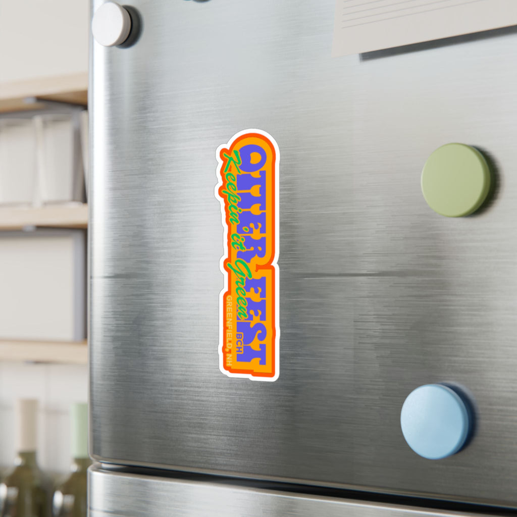 Outerfest Festival Logo Sticker | Kiss-Cut Vinyl Decal