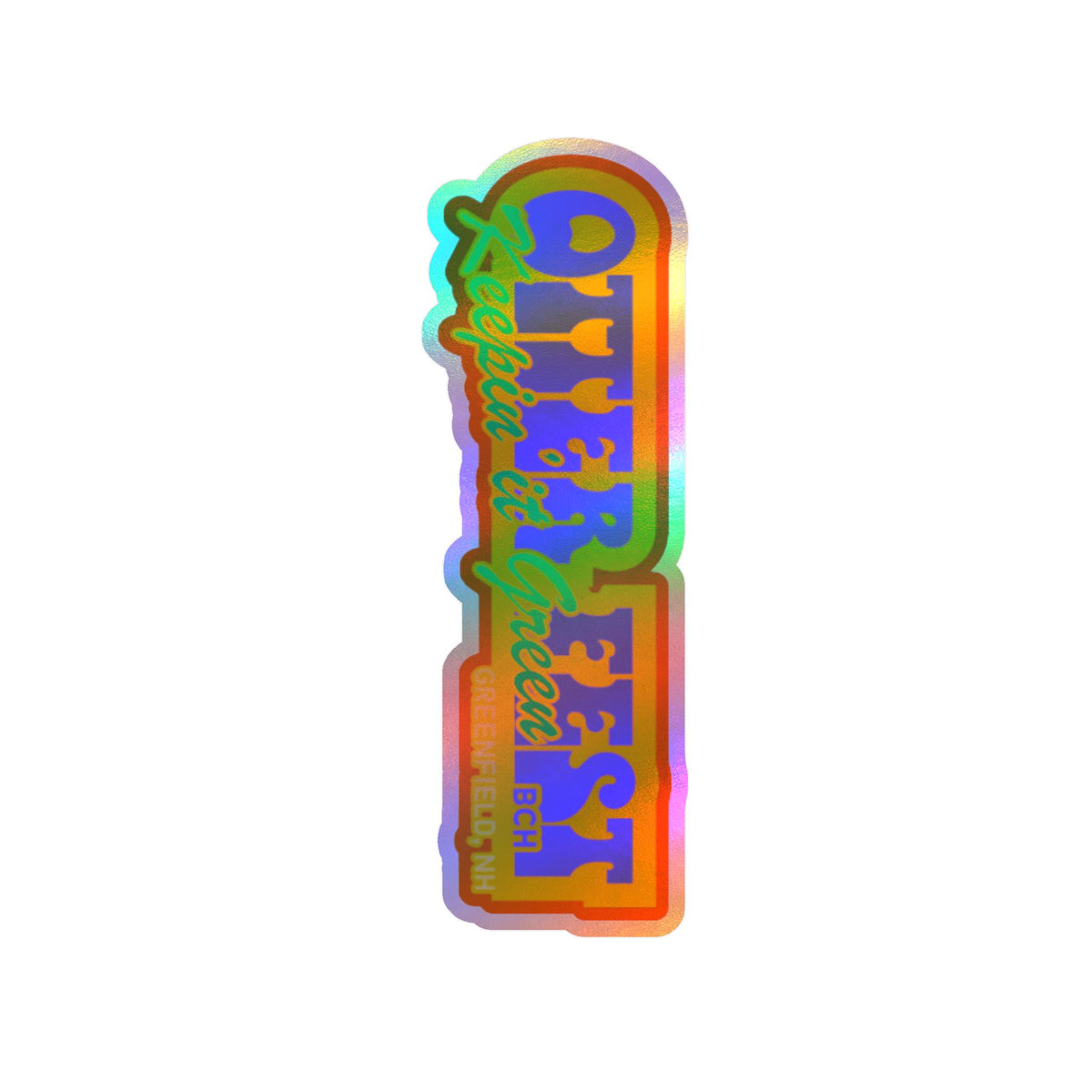 Outerfest Festival Logo Sticker | Kiss-Cut Vinyl Decal