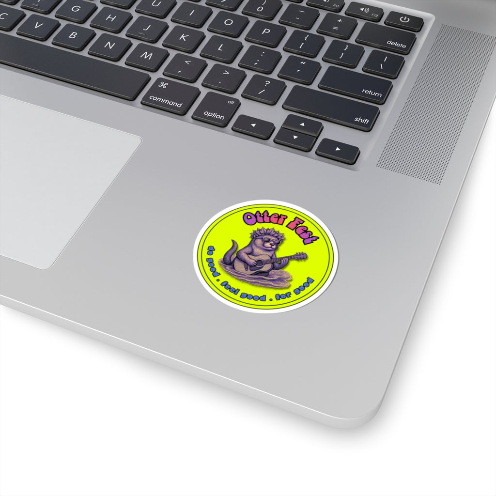 Otter Fest  Psychedelic Guitar Clem sticker | Otter Fest BCH Sticker Collection