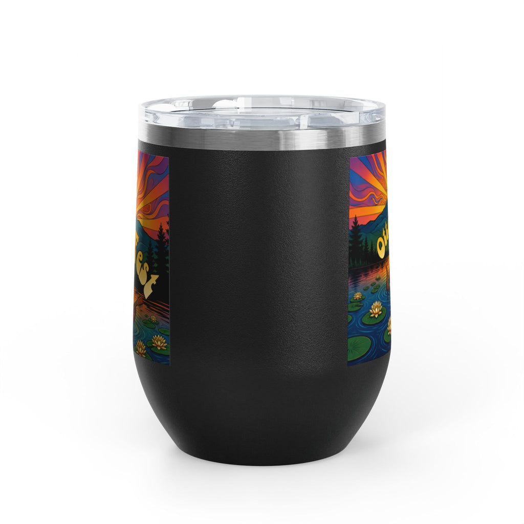 Otter Fest Strummin’ & Pickin’ Clem Sunset Wine Tumbler | Otter Fest 12oz. Wine Tumbler