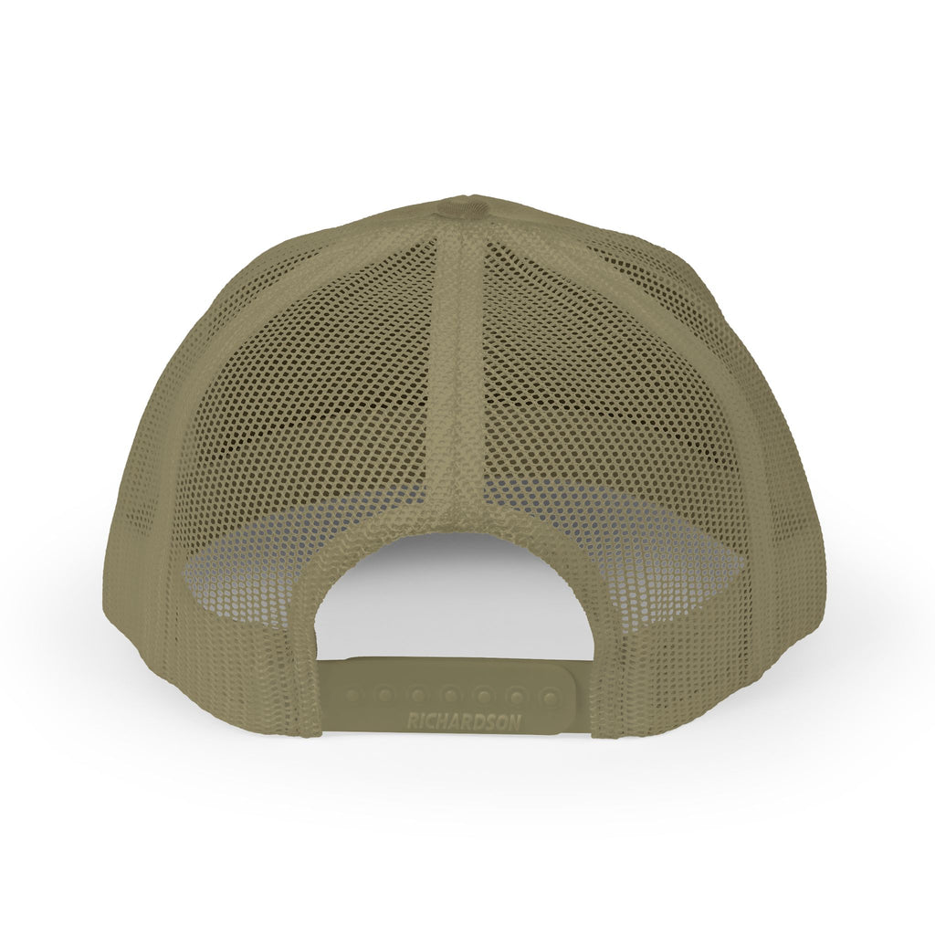 Otter Fest Mountain Badge Snapback Trucker Cap | Outdoor Logo Hat