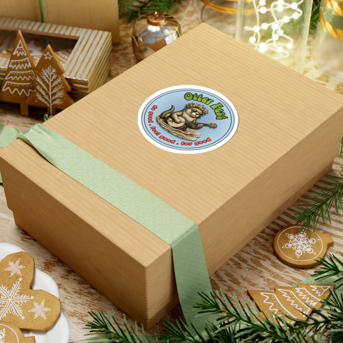 Otter Fest Blue Banjo Clem Sticker - Otter Fest BCH Sticker Collection!