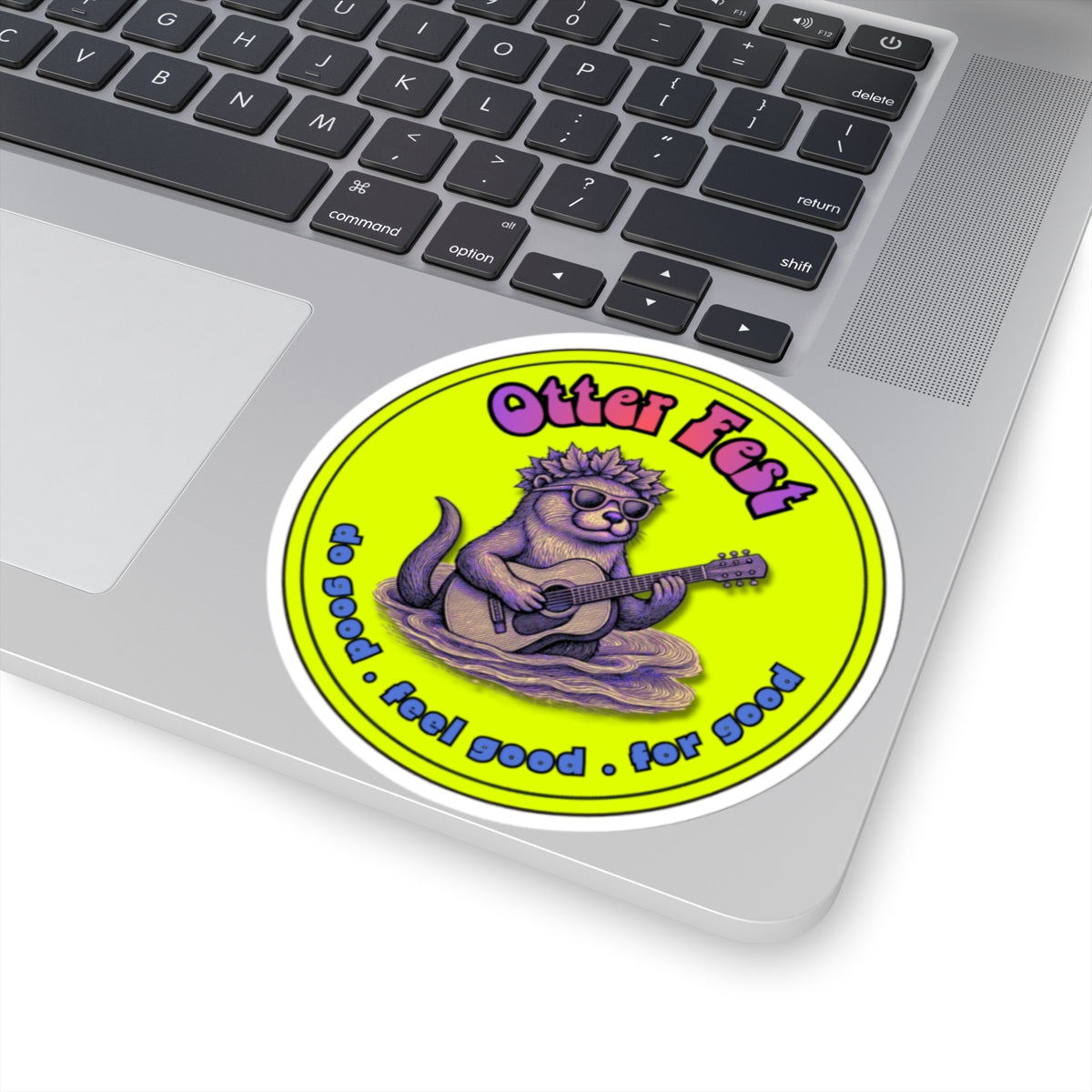 Otter Fest  Psychedelic Guitar Clem sticker | Otter Fest BCH Sticker Collection