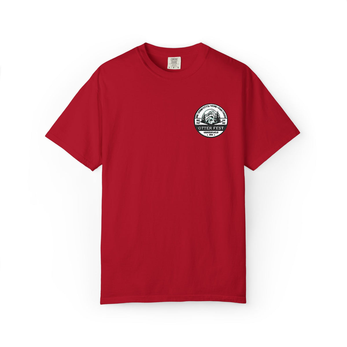 Otter Fest BCH Mountain Lake T-Shirt | Minimal Outdoor Emblem