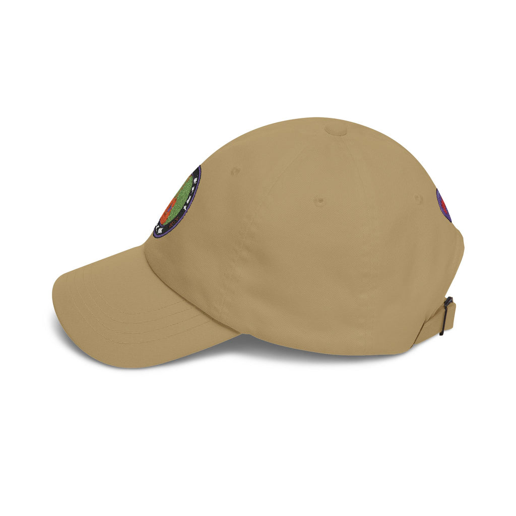 Otter Fest Peace Sign Acoustic Guitar Patch Classic Dad Cap |