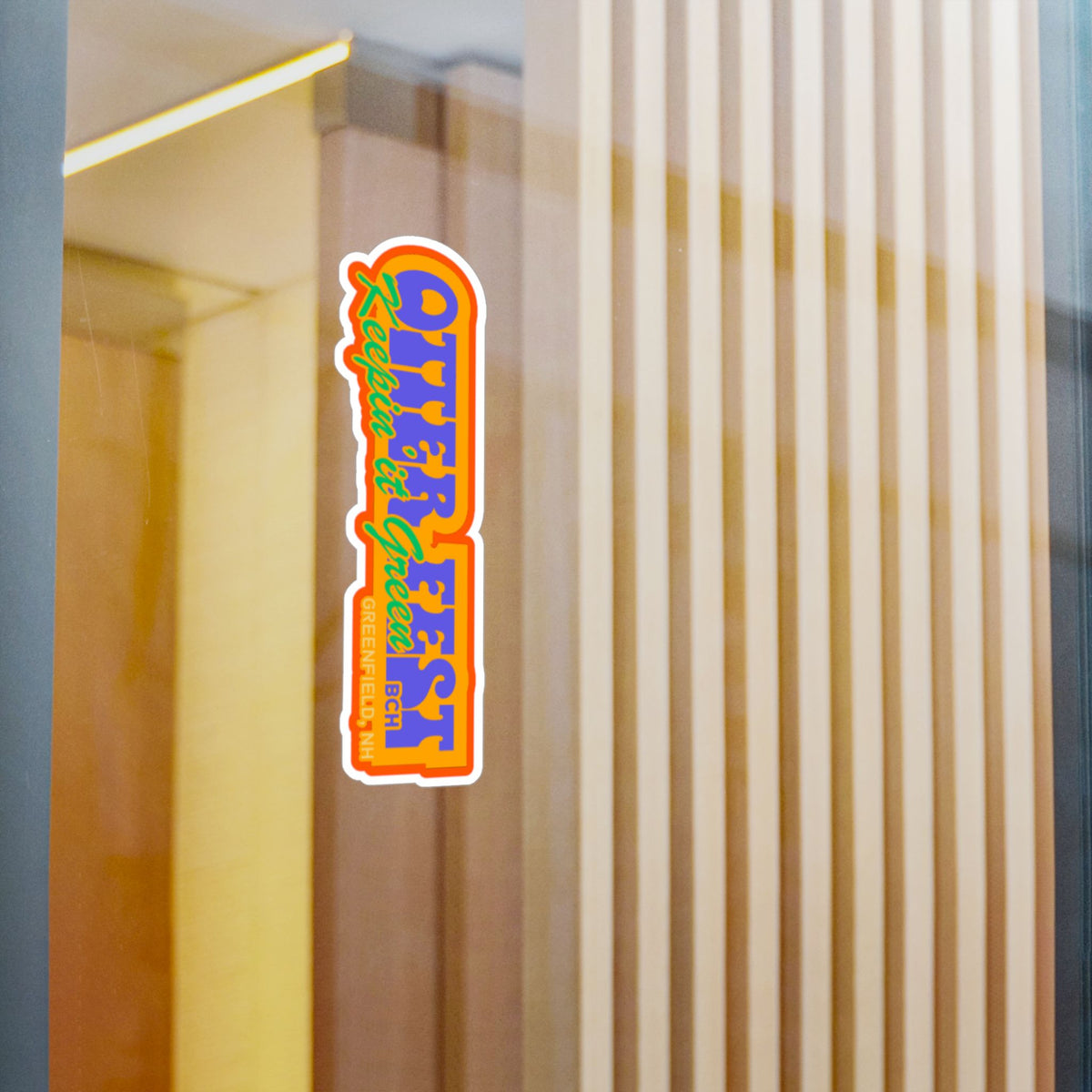 Outerfest Festival Logo Sticker | Kiss-Cut Vinyl Decal