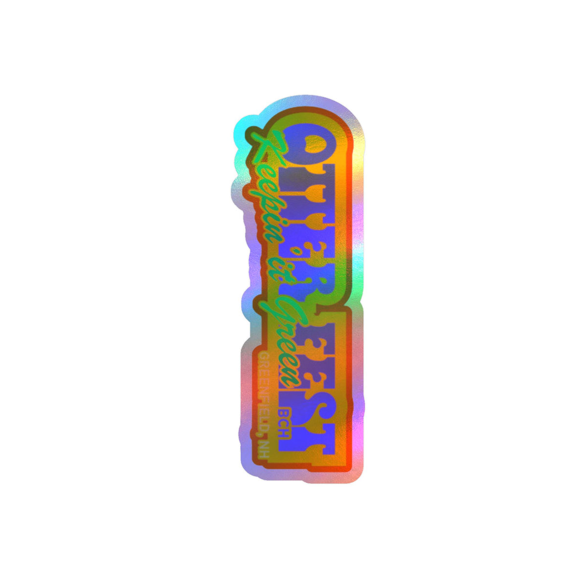 Outerfest Festival Logo Sticker | Kiss-Cut Vinyl Decal