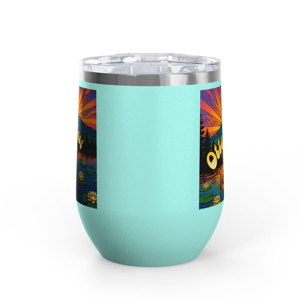 Otter Fest Strummin’ & Pickin’ Clem Sunset Wine Tumbler | Otter Fest 12oz. Wine Tumbler
