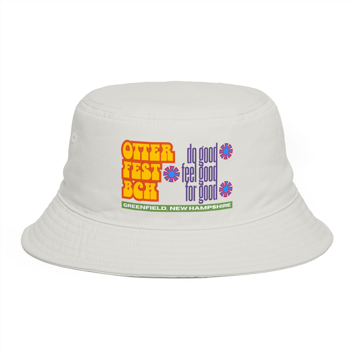 Otter Fest Do good, feel good, for good Bucket Hat | Greenfield New Hampshire