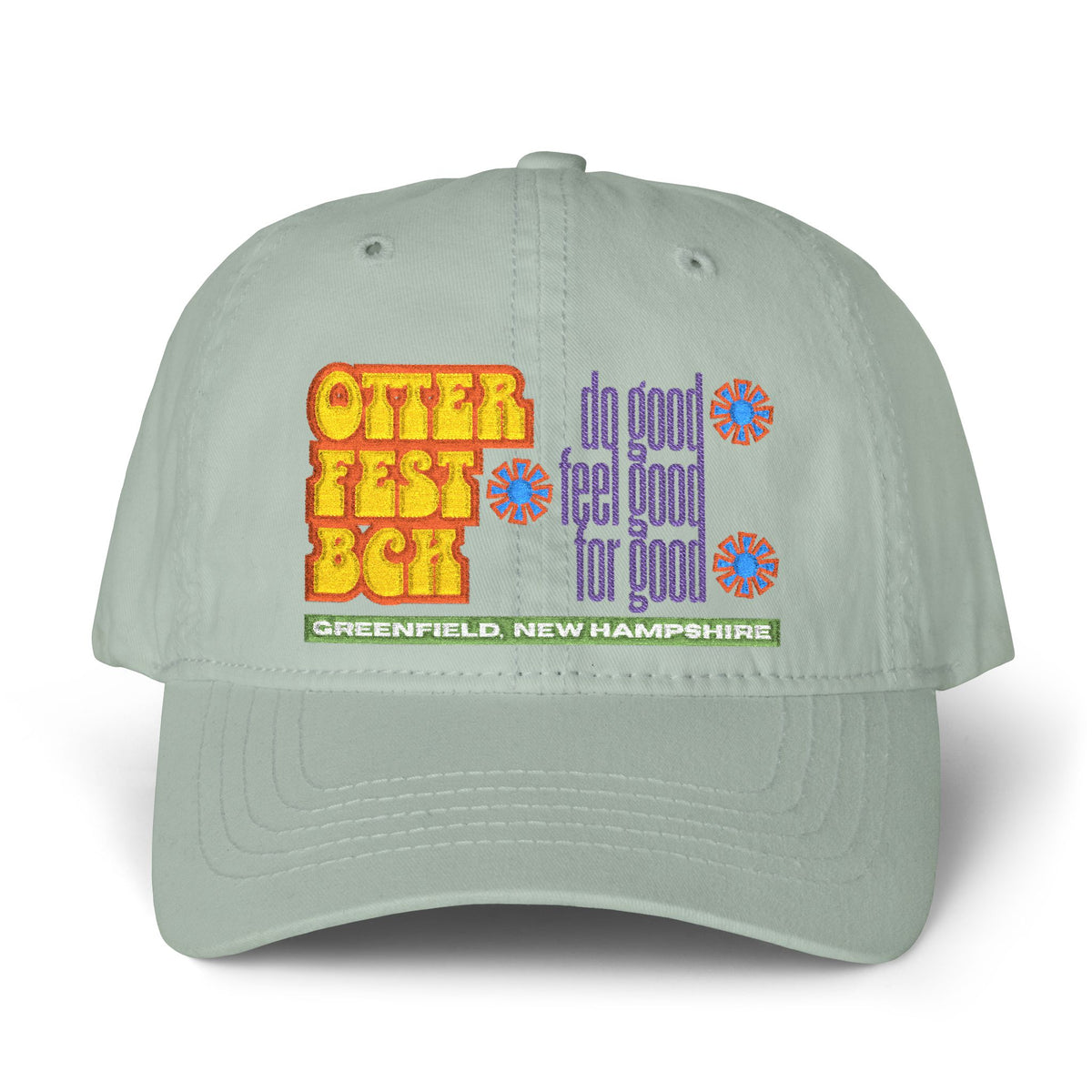 Otter Fest Mix Tape YTK Pigment-Dyed Cap with Fashion Undervisor! (Embroidery)