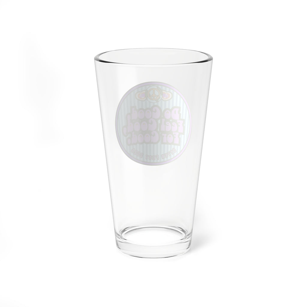 Pease, Love & Do Good Feel Good For Goods Mixing Glass | 16oz Mixing Glass
