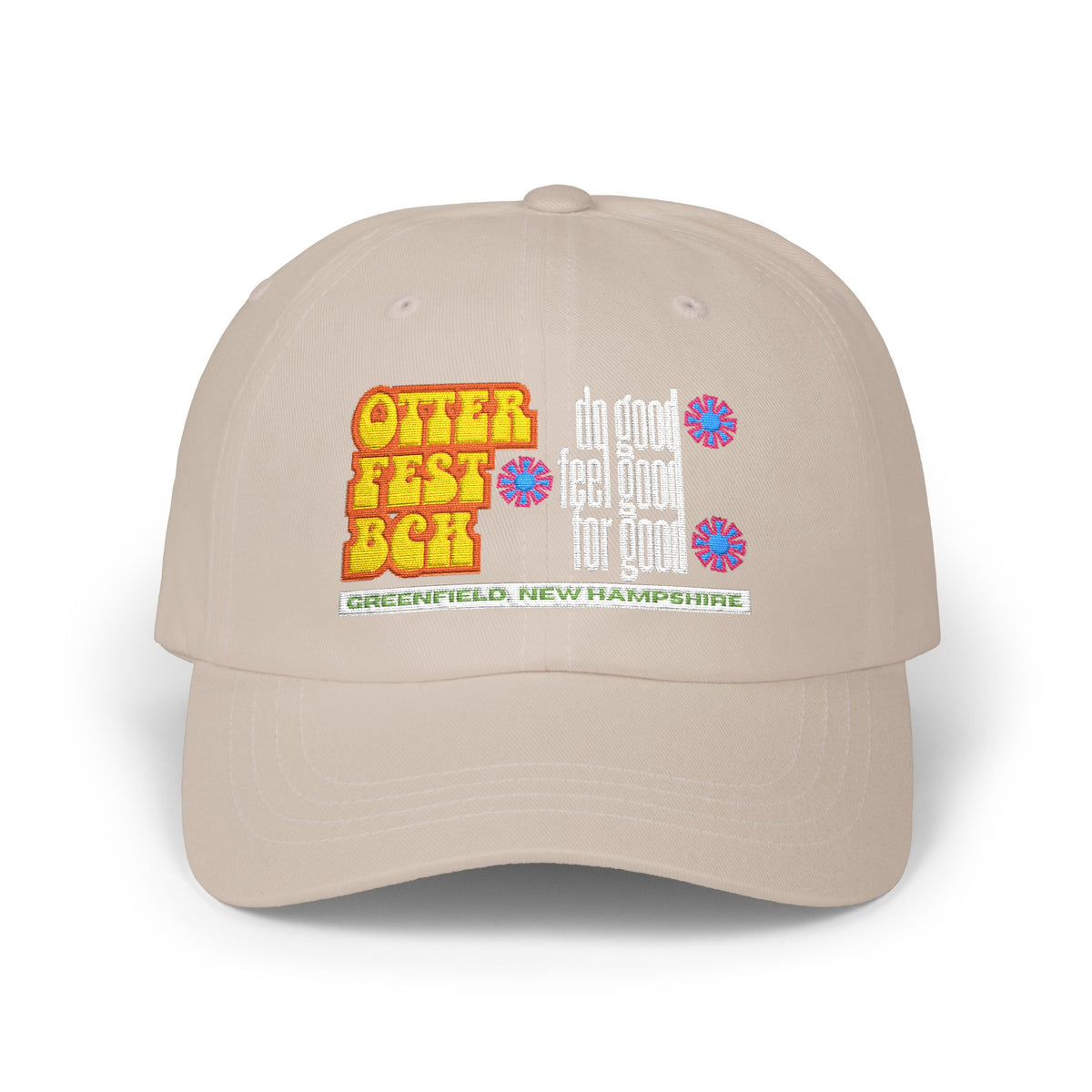 Otter Fest 1984 Mix-tape logo Dad Cap | vintage coffee festival hat