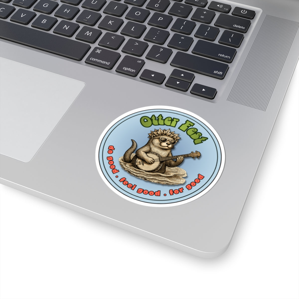 Otter Fest Blue Banjo Clem Sticker - Otter Fest BCH Sticker Collection!