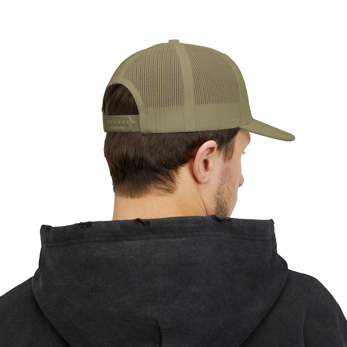 Otter Fest Mountain Badge Snapback Trucker Cap | Outdoor Logo Hat
