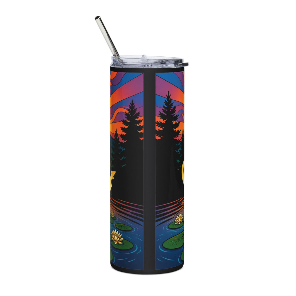 Otter Fest Clem Lakeside Banjo Picking Stainless Steel Tumbler, 20oz