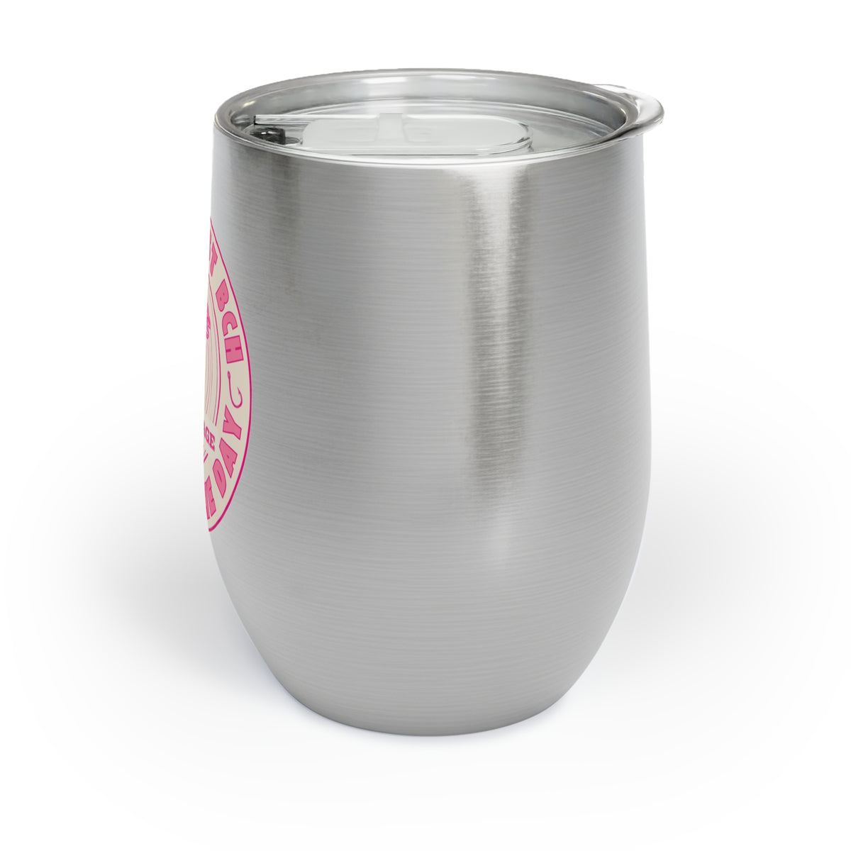 Otter Fest Lake Stage Catch of The Day Chill Wine Tumbler: Breast Cancer Awareness Month
