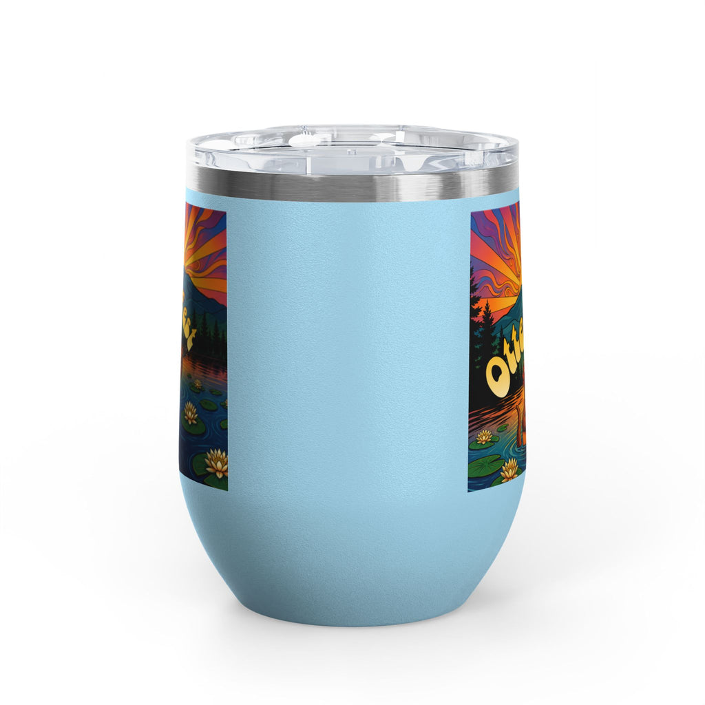 Otter Fest Strummin’ & Pickin’ Clem Sunset Wine Tumbler | Otter Fest 12oz. Wine Tumbler