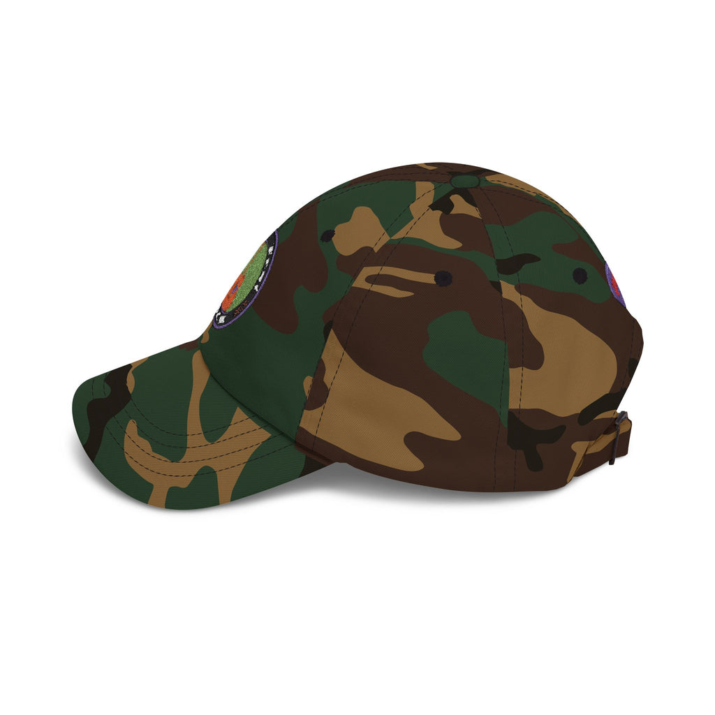 Otter Fest Peace Sign Acoustic Guitar Patch Classic Dad Cap |
