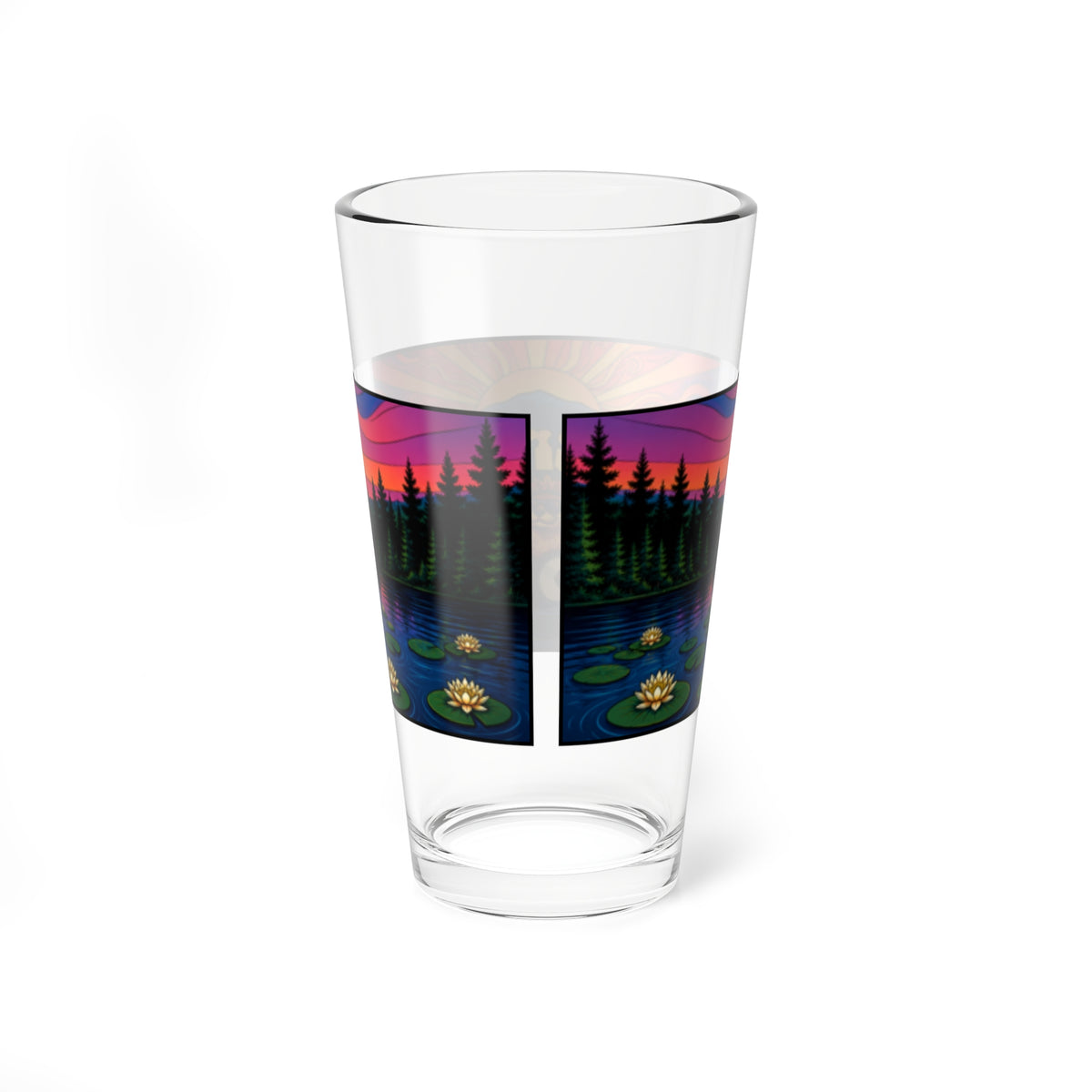 Otter Fest Banjo Otter Mixing Glass | 16oz Pint Glass
