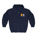 Otter Fest BCH Do Good, Feel Good, For Goo Zip Hoodie | Otter Illustration, Retro Block Text