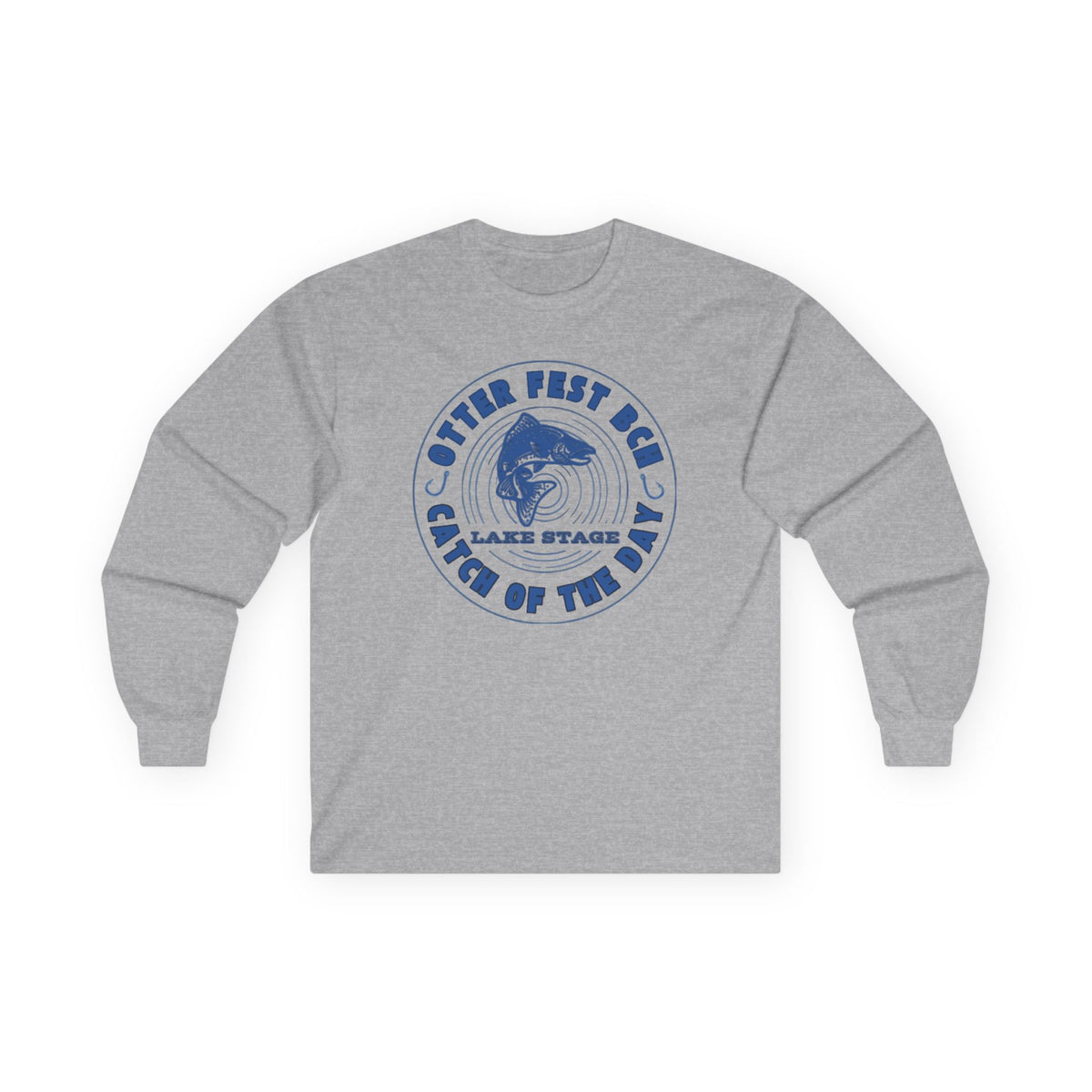 Otter Fest Catch of The Day Logo long sleeve tee | Lake Stage Tee
