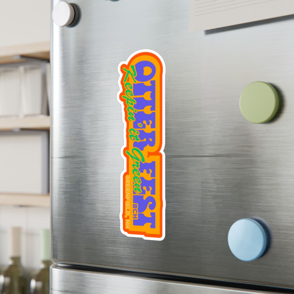 Outerfest Festival Logo Sticker | Kiss-Cut Vinyl Decal