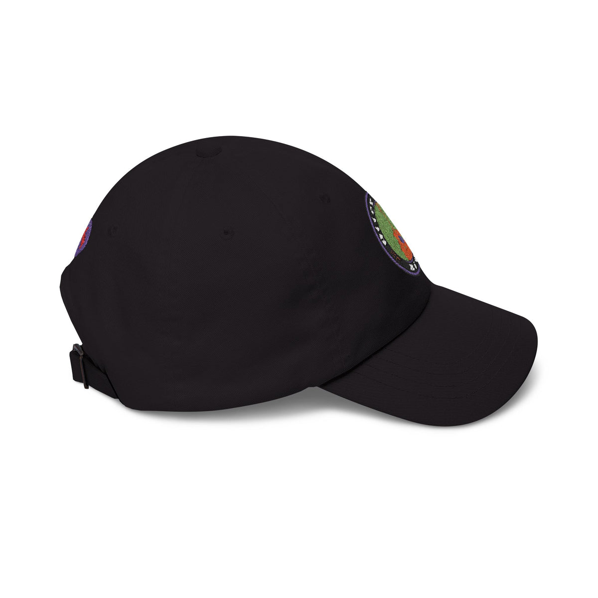Otter Fest Peace Sign Acoustic Guitar Patch Classic Dad Cap |