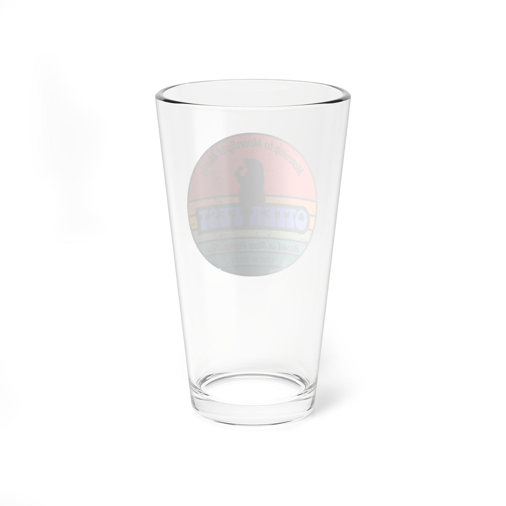 Otter Fest Retro Singing Otter Glass, 16oz