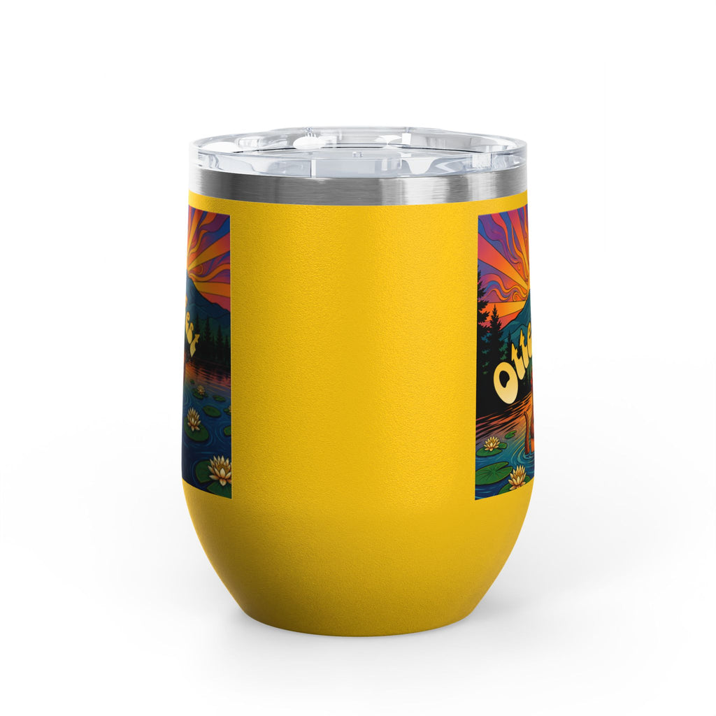 Otter Fest Strummin’ & Pickin’ Clem Sunset Wine Tumbler | Otter Fest 12oz. Wine Tumbler