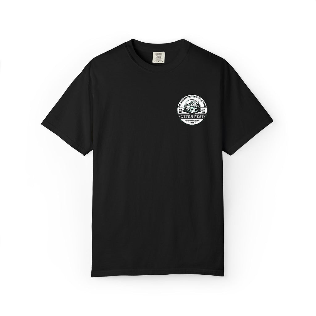 Otter Fest BCH Mountain Lake T-Shirt | Minimal Outdoor Emblem