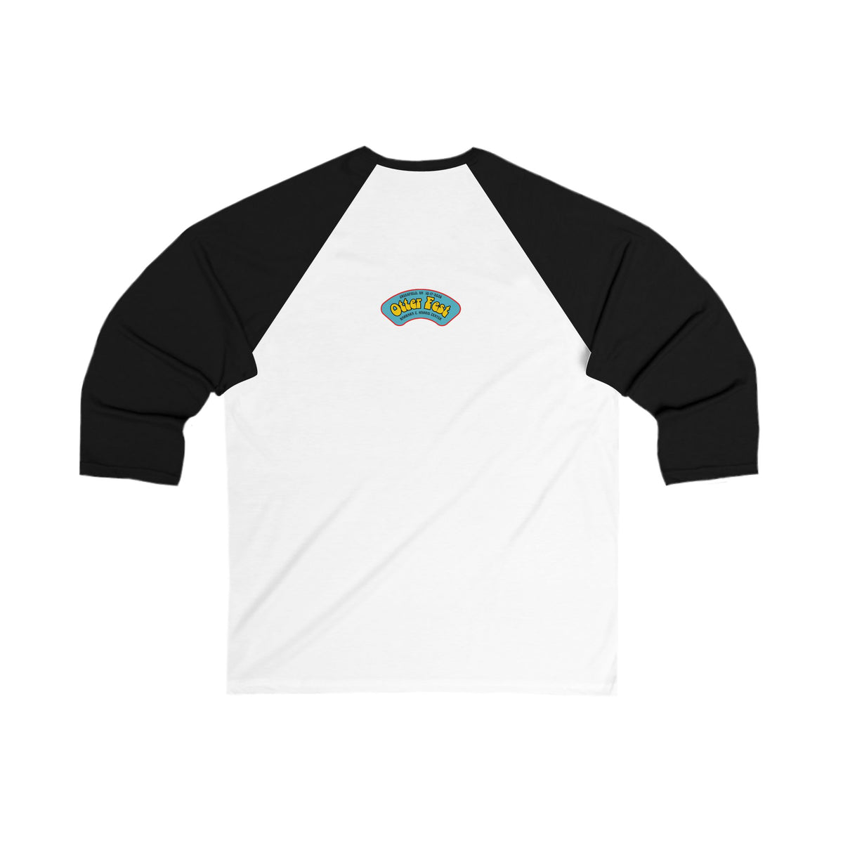 Otter Fest Banjo Circle Logo Baseball Tee | Otter Fest Bluegrass Stage