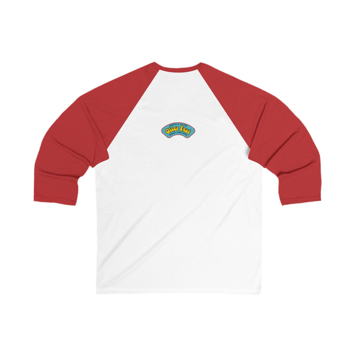 Otter Fest Banjo Circle Logo Baseball Tee | Otter Fest Bluegrass Stage