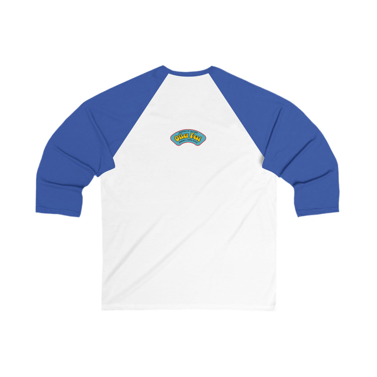 Otter Fest Banjo Circle Logo Baseball Tee | Otter Fest Bluegrass Stage