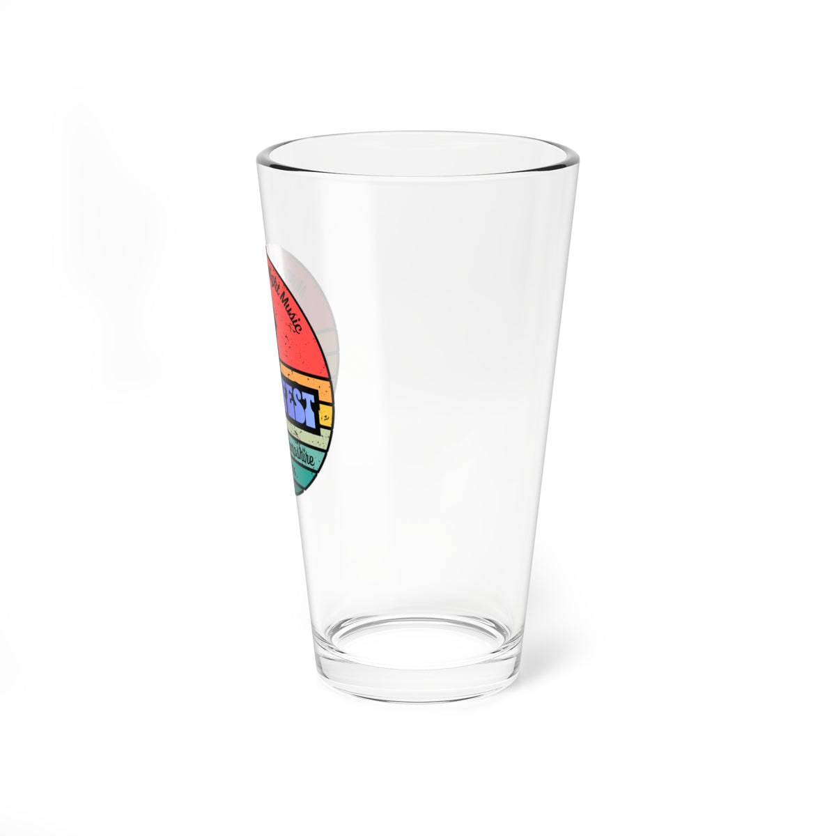 Otter Fest Retro Singing Otter Glass, 16oz