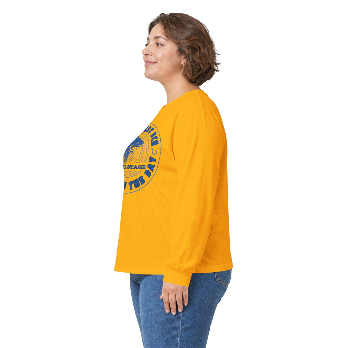 Otter Fest Catch of The Day Logo long sleeve tee | Lake Stage Tee