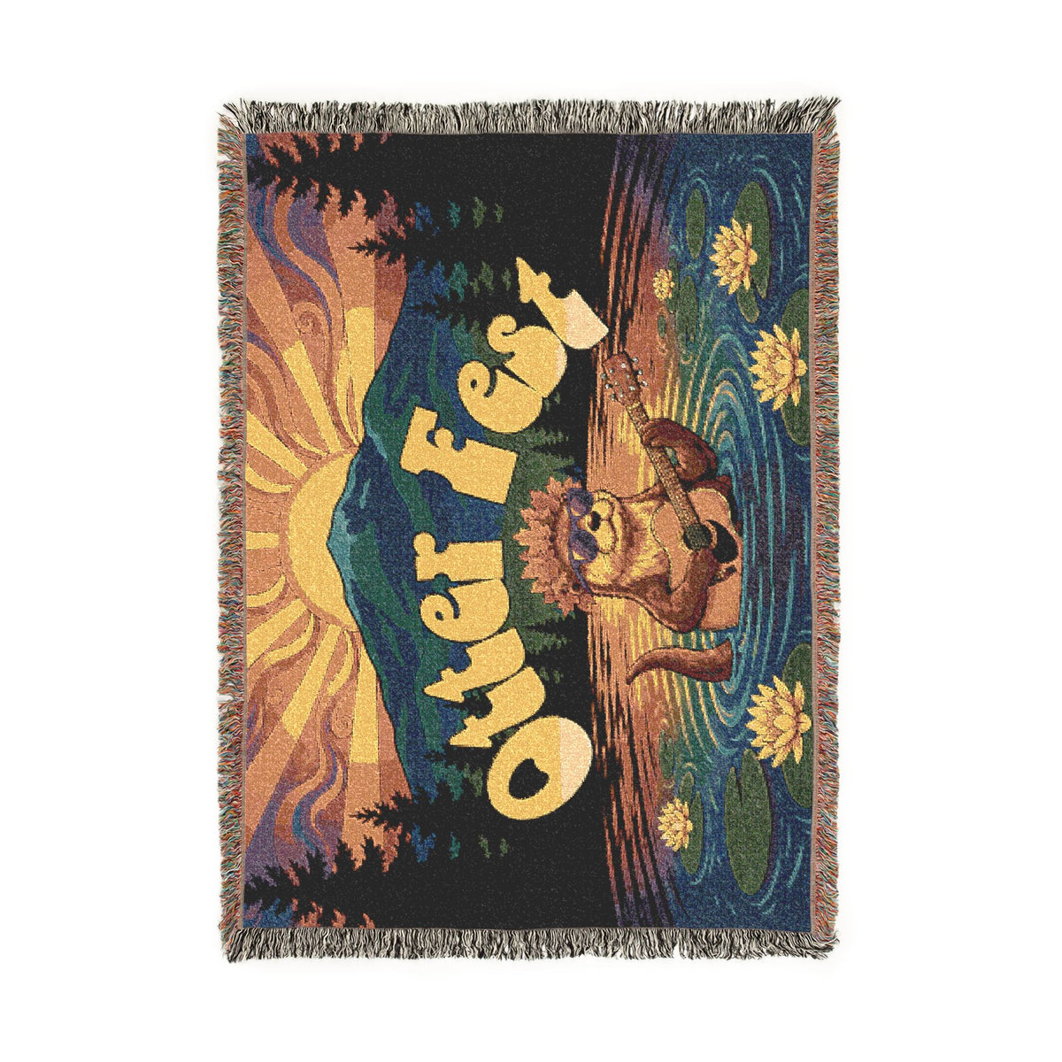 Otter Fest woven blanket | Otter Fest BCH