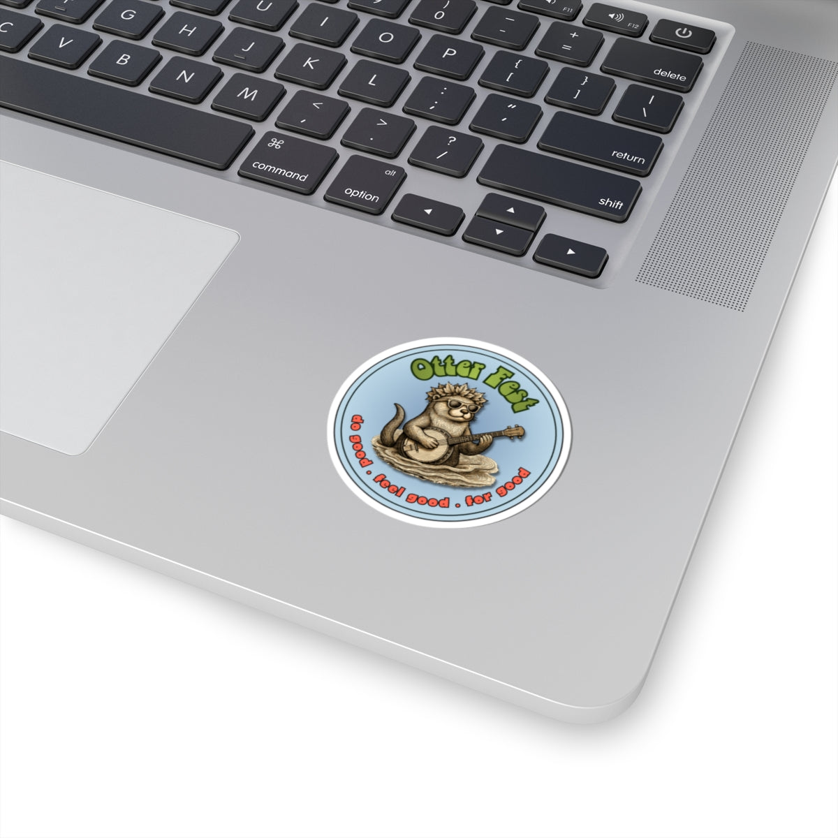 Otter Fest Blue Banjo Clem Sticker - Otter Fest BCH Sticker Collection!