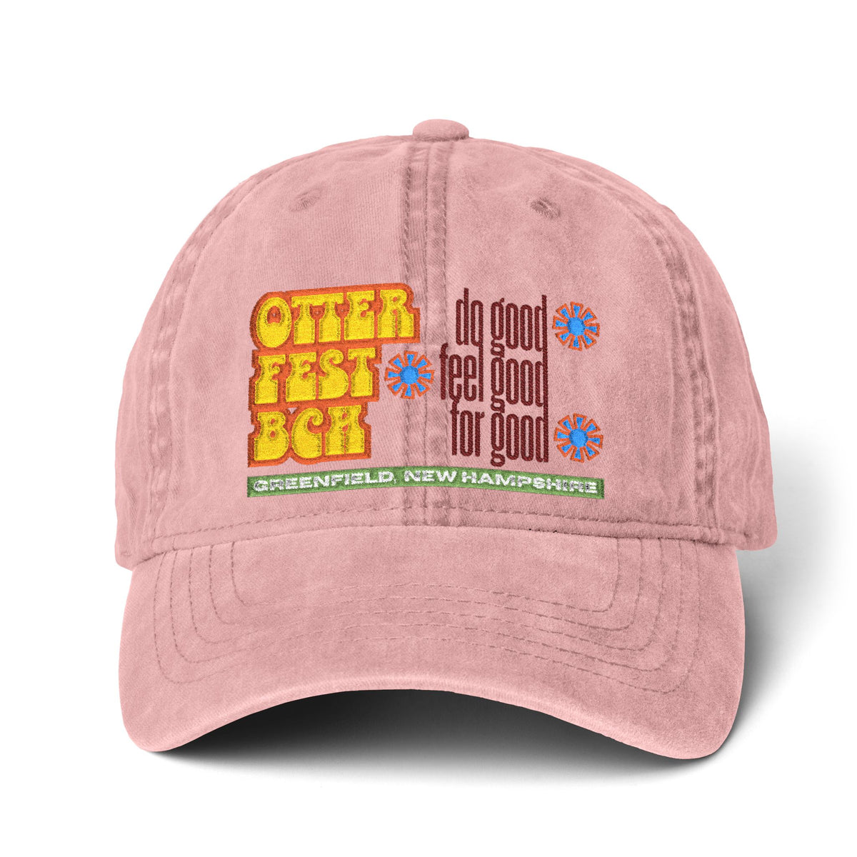 Women's Pigment-Dyed Cap with Fashion Undervisor (Embroidery)