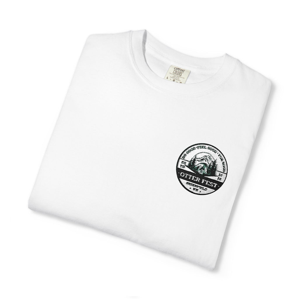 Otter Fest BCH Mountain Lake T-Shirt | Minimal Outdoor Emblem