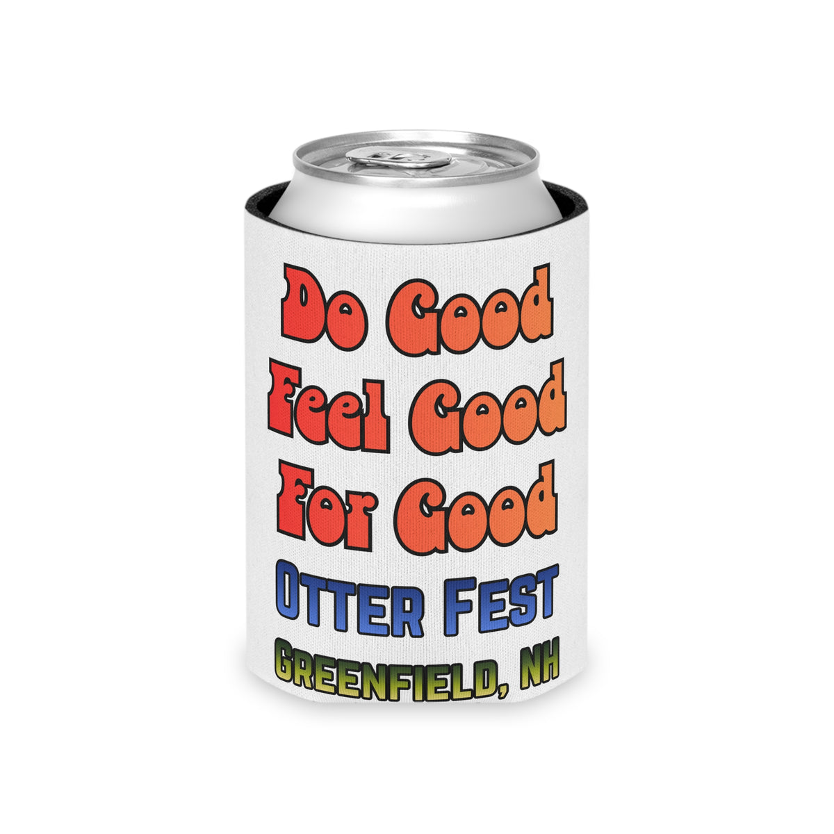 Do Good Feel Good For Good Otter Fest Can Cooler | Greenfield NH